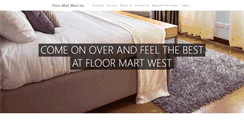 Desktop Screenshot of floormartwest.com